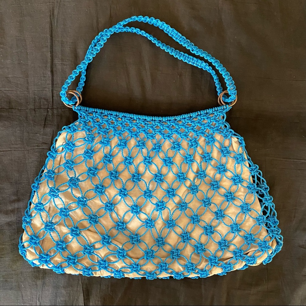 Vintage knotted Purse Shoulder Bag
